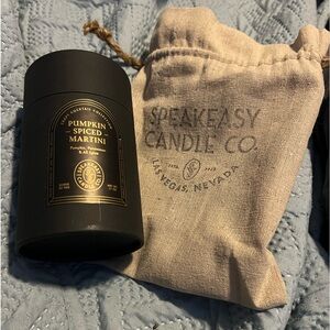 Speakeasy Cocktail Inspired Pumpkin Spiced Martini Candle